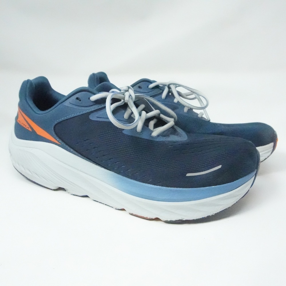Altra Paradigm 7 Stability Road Running Men's Sneakers 12 Blue Orange FootShape